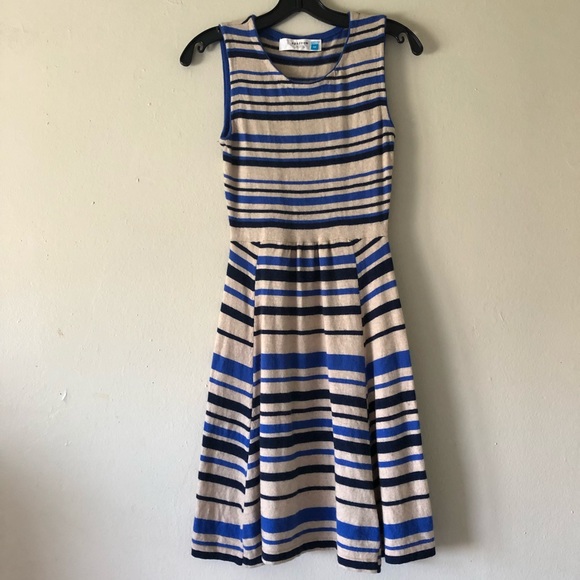 Sparrow French Stripe Sweater Dress - Picture 1 of 3
